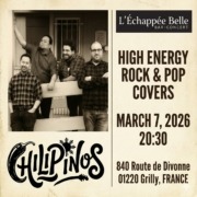 Concert: Chilipinos @ Echappée Belle Grilly