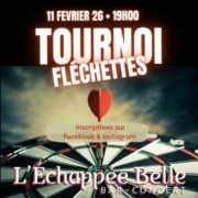Tournoi Fléchettes @ Echappée Belle Grilly