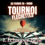Tournoi Fléchettes @ Echappée Belle Grilly